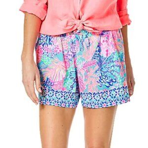 Lilly Pulitzer Women's 5" Katia Mid-Rise Shorts, X-Small